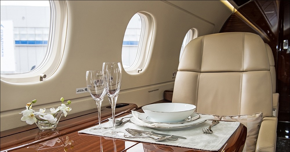 private flight on the Embraer Legacy 450