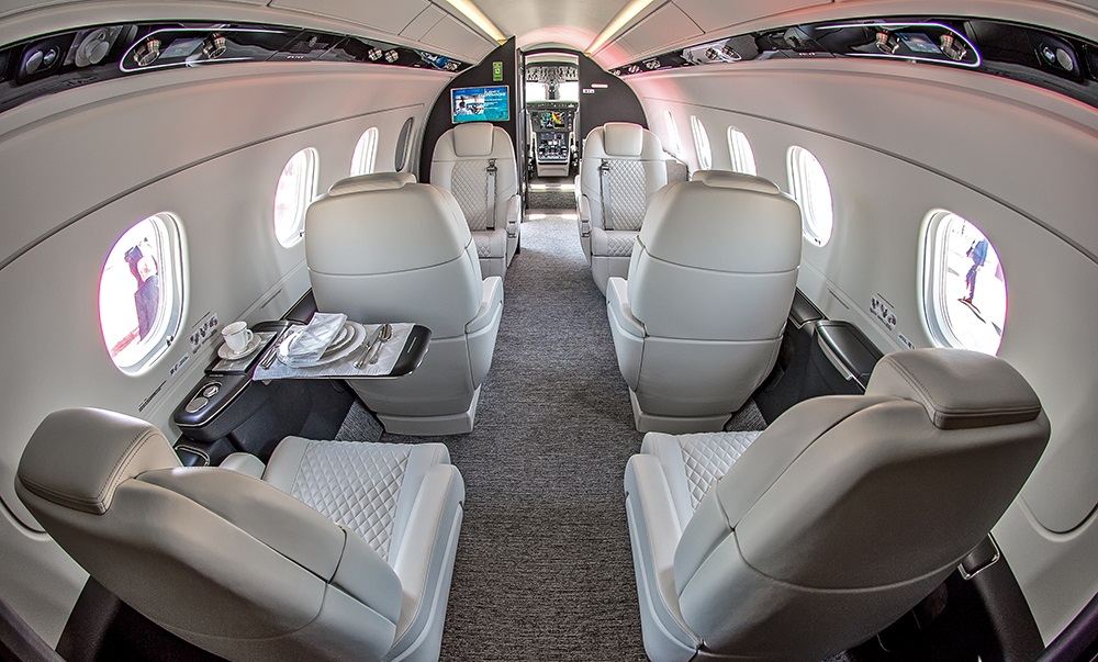 private flight on the Embraer Praetor 600