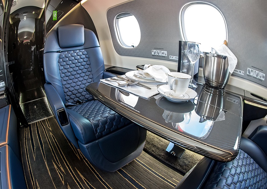 private flight on the Embraer Praetor 600