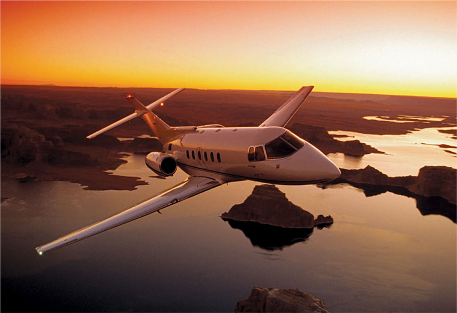 cabin Beechcraft Hawker 750